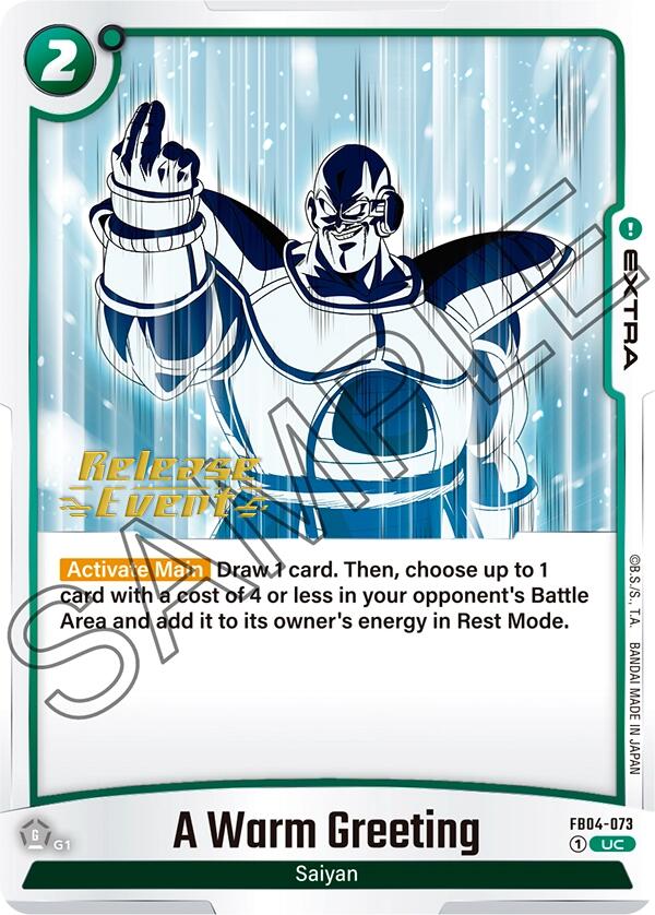 A Warm Greeting [Ultra Limit Release Event Cards] | Fandemonia Ltd