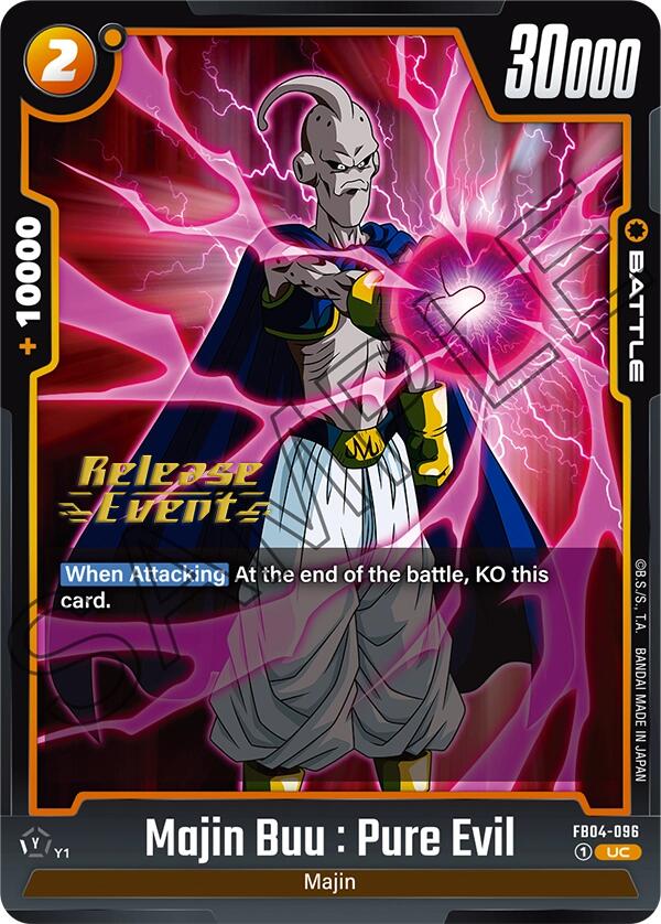 Majin Buu : Pure Evil [Ultra Limit Release Event Cards] | Fandemonia Ltd