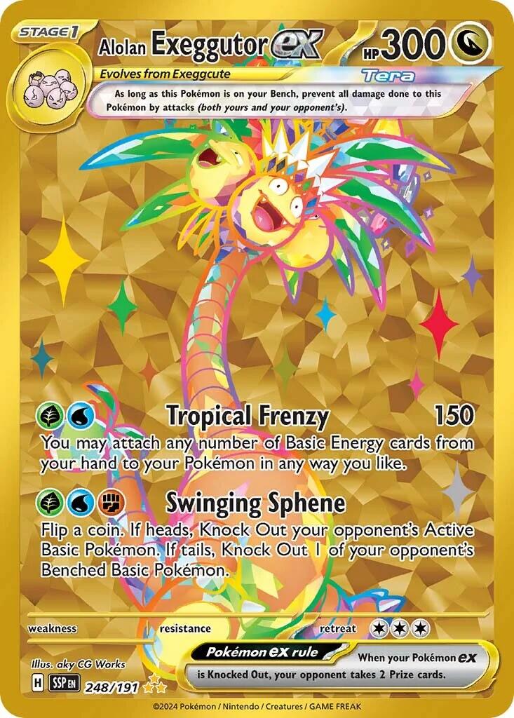 Alolan Exeggutor ex (248/191) [Scarlet & Violet: Surging Sparks] | Fandemonia Ltd