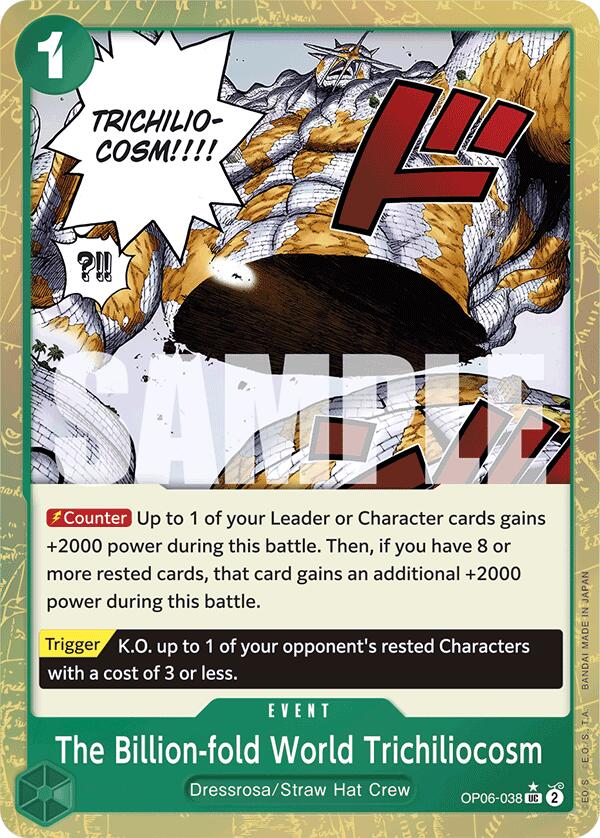 The Billion-fold World Trichiliocosm (Textured Foil) [Premium Booster -The Best-] | Fandemonia Ltd