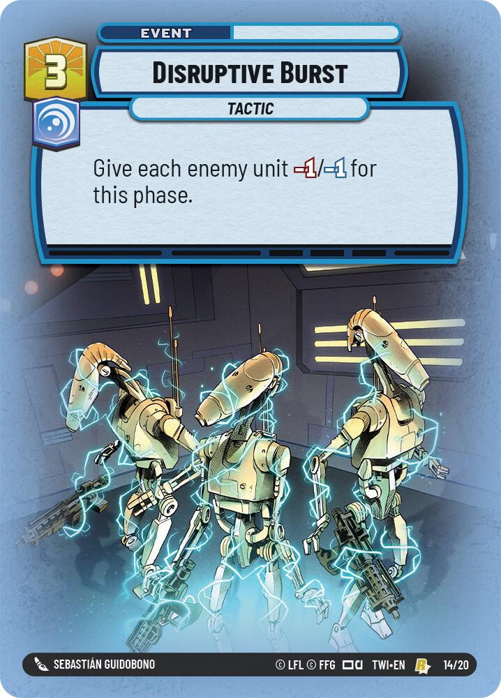 Disruptive Burst (14/20) [Twilight of the Republic: Weekly Play] | Fandemonia Ltd