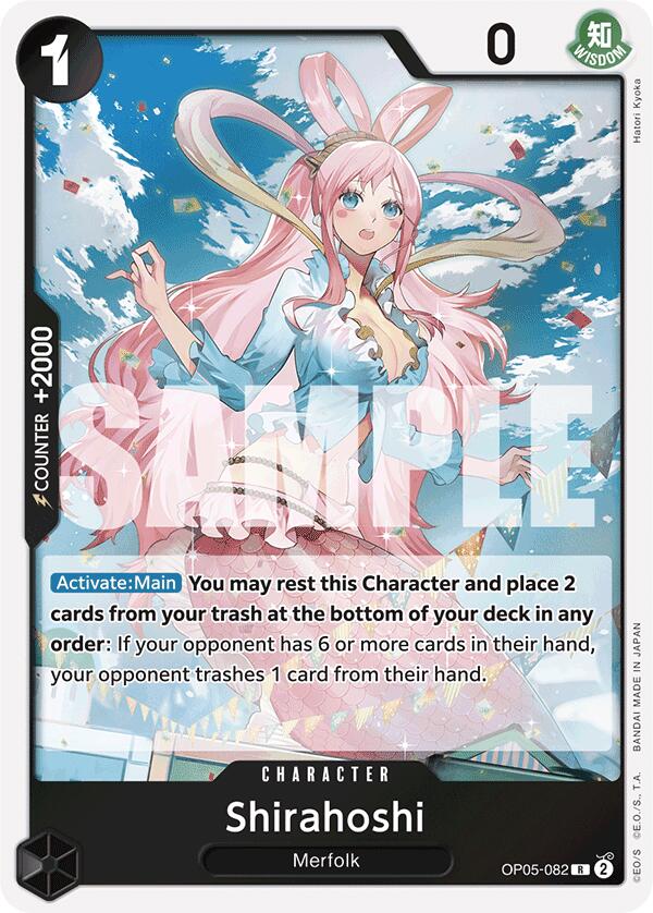 Shirahoshi (OP05-082) (Reprint) [Premium Booster -The Best-] | Fandemonia Ltd