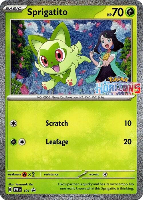 Sprigatito (191) [Scarlet & Violet: Black Star Promos] | Fandemonia Ltd
