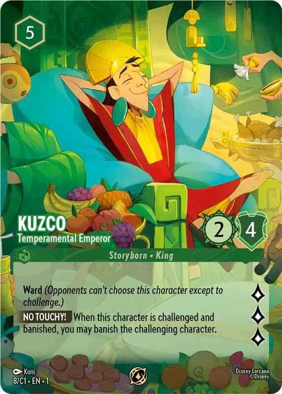 Kuzco - Temperamental Emperor (8) [Promo Cards] | Fandemonia Ltd