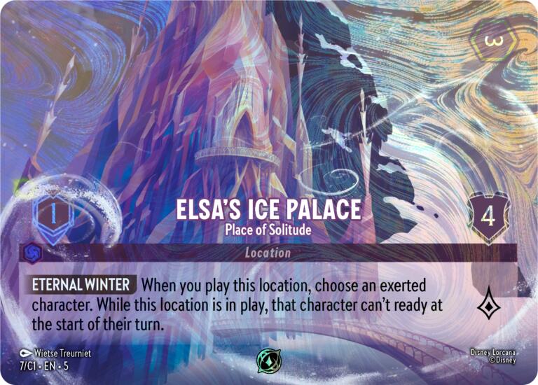 Elsa's Ice Palace - Place of Solitude (7) [Promo Cards] | Fandemonia Ltd