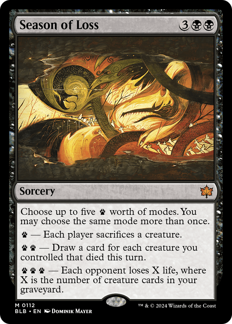 Season of Loss [Bloomburrow] | Fandemonia Ltd