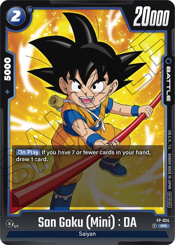 Son Goku (Mini) : DA (FP-024) [Fusion World Promotion Cards] | Fandemonia Ltd