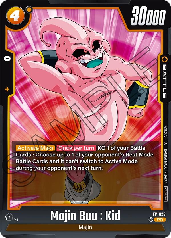 Majin Buu : Kid [Fusion World Promotion Cards] | Fandemonia Ltd