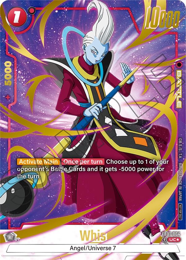 Whis (Championship Pack 03) [Fusion World Tournament Cards] | Fandemonia Ltd