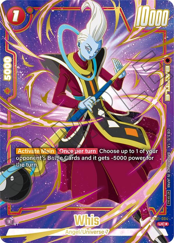 Whis (Championship Pack 03 - Finalist) [Fusion World Tournament Cards] | Fandemonia Ltd