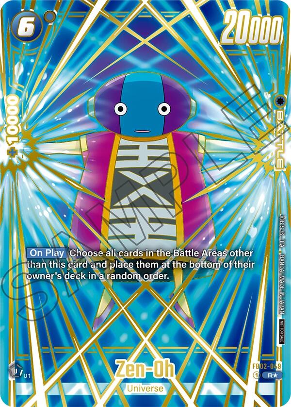 Zen-Oh (Championship Pack 03 - Finalist) [Fusion World Tournament Cards] | Fandemonia Ltd