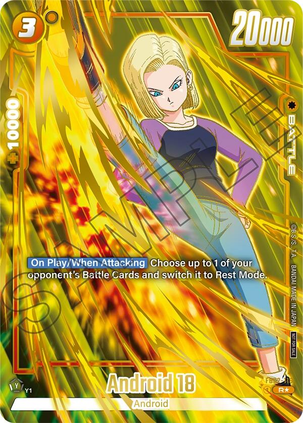 Android 18 (Championship Pack 03 - Finalist) [Fusion World Tournament Cards] | Fandemonia Ltd