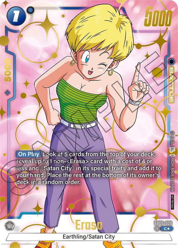 Erasa (Championship Pack 03) [Fusion World Tournament Cards] | Fandemonia Ltd