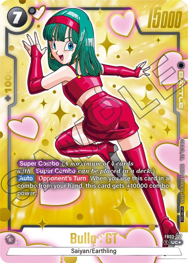 Bulla : GT (Championship Pack 03) [Fusion World Tournament Cards] | Fandemonia Ltd