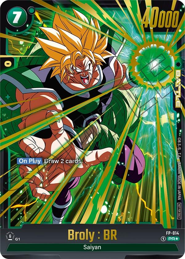 Broly : BR (FP-014) (Selection Pack 01) [Tournament and Championship Promos] | Fandemonia Ltd