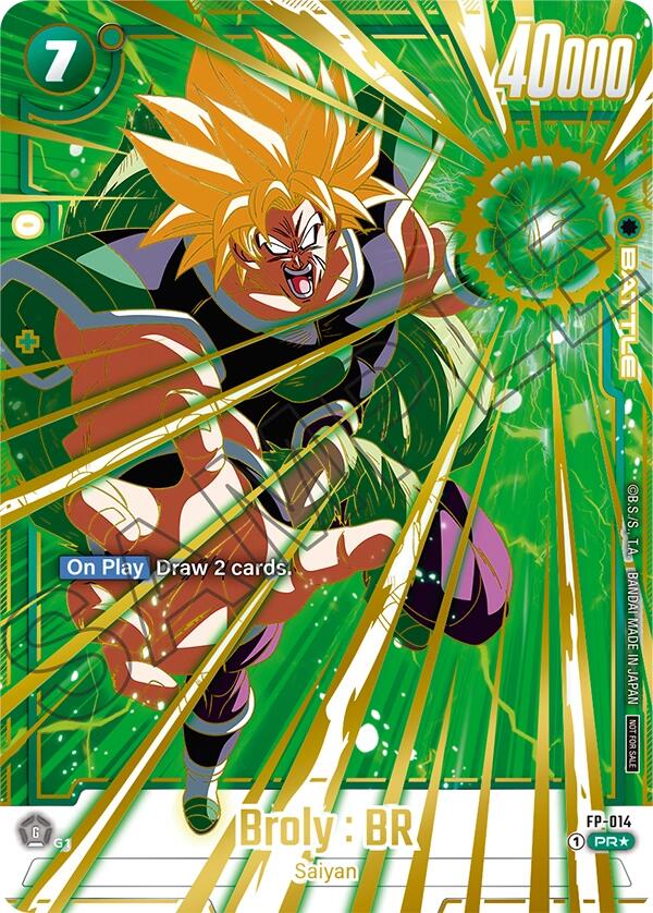 Broly : BR (FP-014) (Selection Pack 01 Finalist) [Tournament and Championship Promos] | Fandemonia Ltd