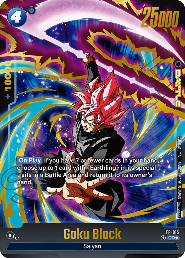 Goku Black (FP-015) (Selection Pack 01) [Tournament and Championship Promos] | Fandemonia Ltd