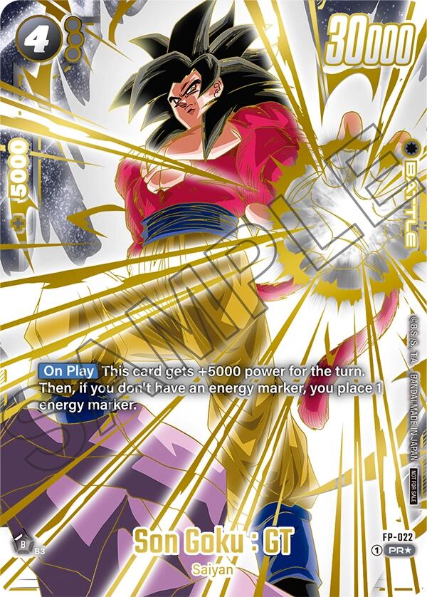 Son Goku : GT (FP-022) (Selection Pack 01 Finalist) [Tournament and Championship Promos] | Fandemonia Ltd