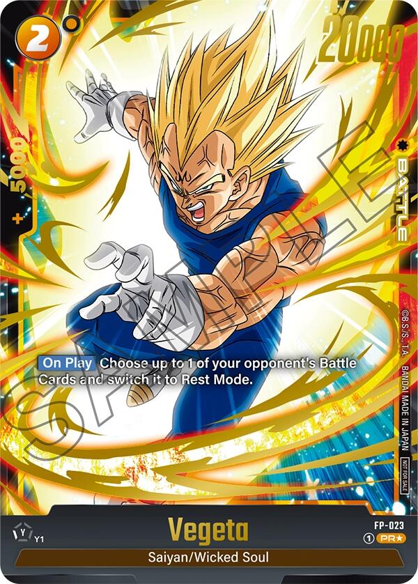 Vegeta (FP-023) (Selection Pack 01) [Tournament and Championship Promos] | Fandemonia Ltd