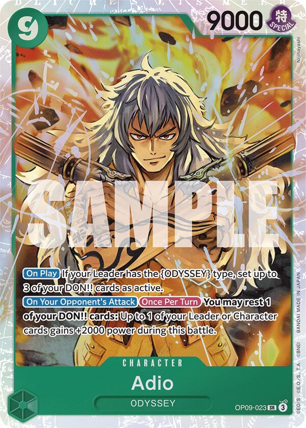 Adio [Emperors in the New World] | Fandemonia Ltd
