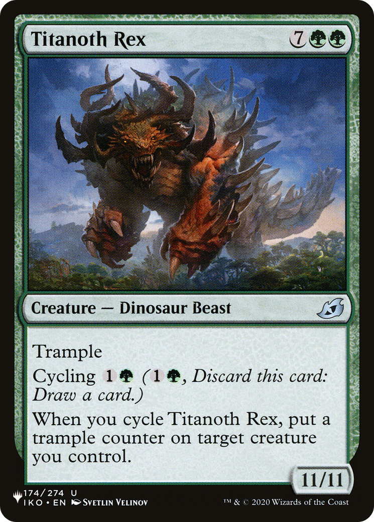 Titanoth Rex [The List] | Fandemonia Ltd