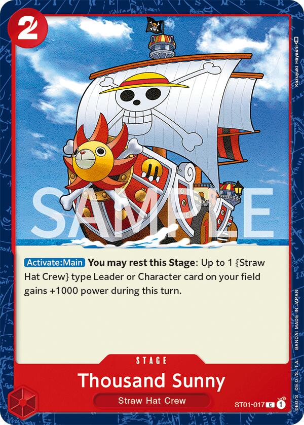 Thousand Sunny [Revision Pack Cards] | Fandemonia Ltd