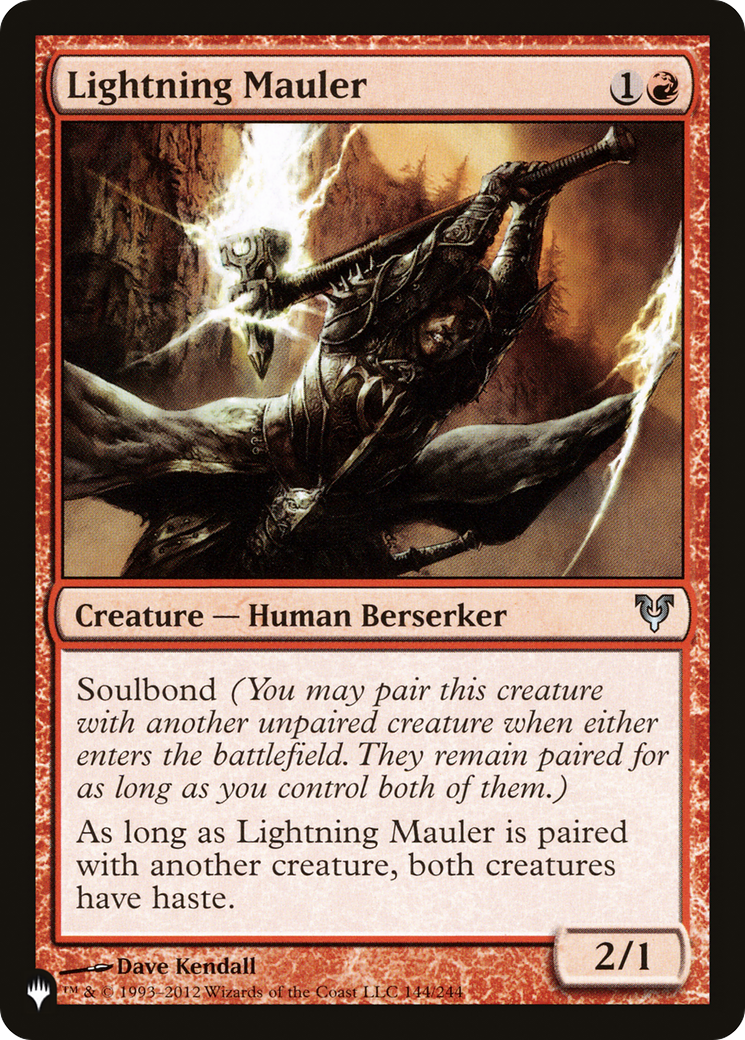 Lightning Mauler [The List] | Fandemonia Ltd