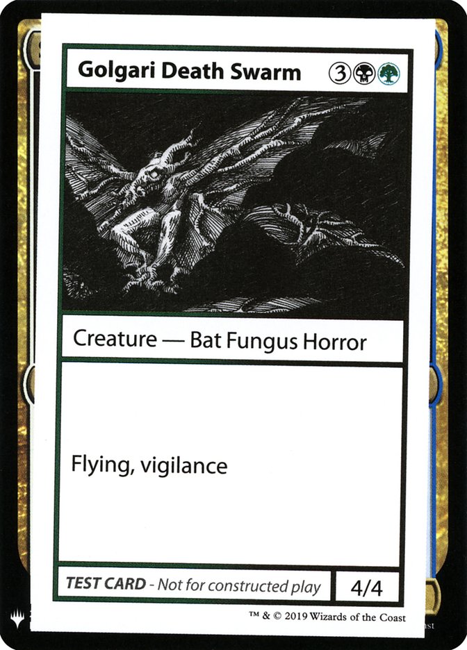 Golgari Death Swarm [Mystery Booster Playtest Cards] | Fandemonia Ltd
