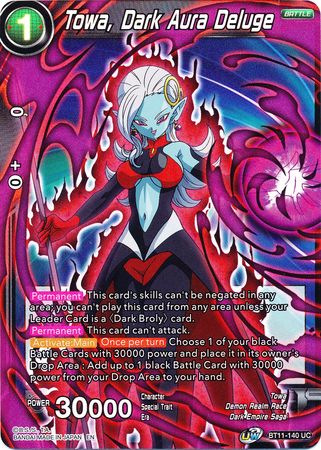 Towa, Dark Aura Deluge (BT11-140) [Vermilion Bloodline] | Fandemonia Ltd
