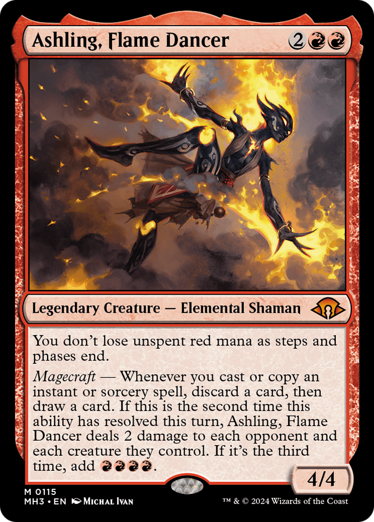 Ashling, Flame Dancer [Modern Horizons 3] | Fandemonia Ltd