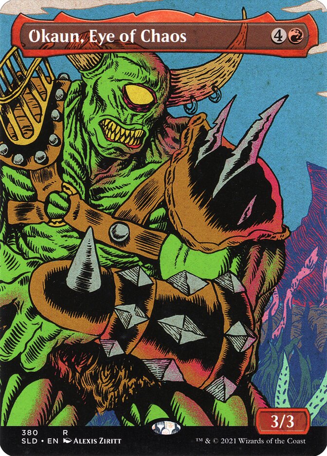 Okaun, Eye of Chaos (Display Commander) [Secret Lair Drop Promos] | Fandemonia Ltd