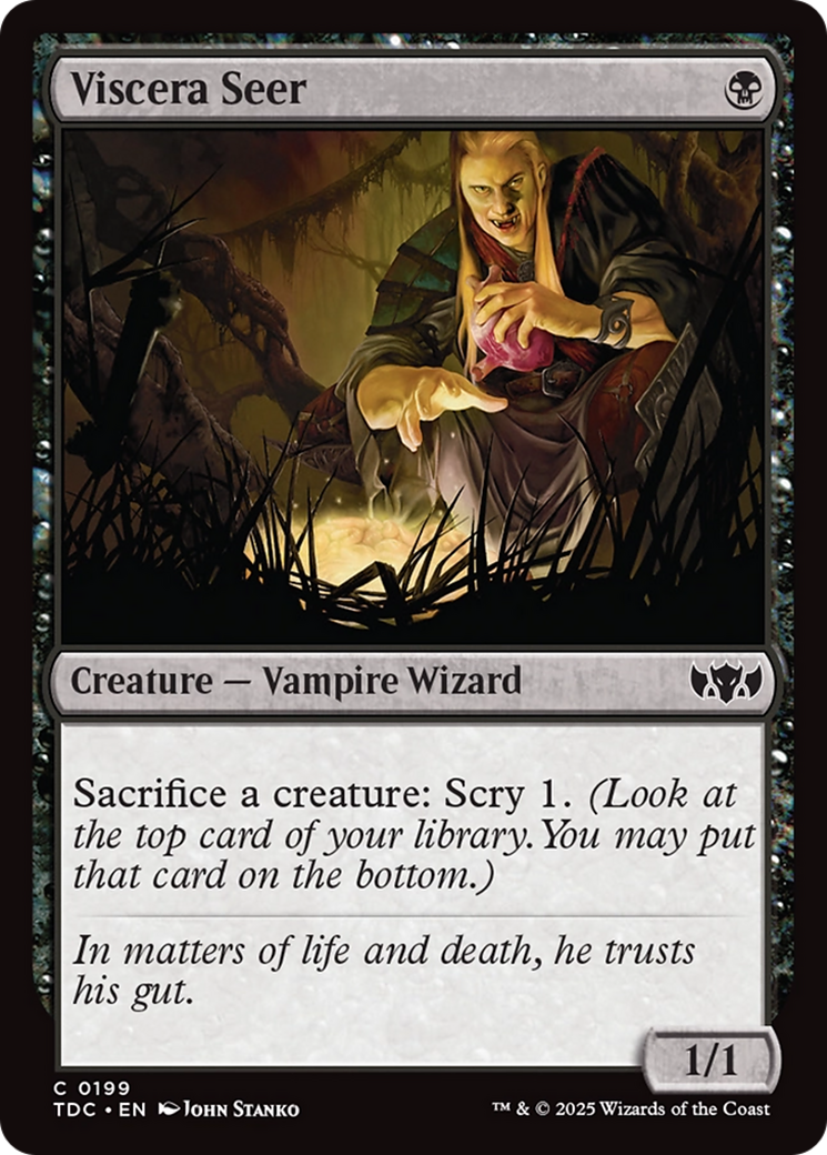 Viscera Seer [Tarkir: Dragonstorm Commander] | Fandemonia Ltd