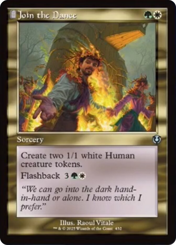 Join the Dance (Retro Frame) [Innistrad Remastered] | Fandemonia Ltd