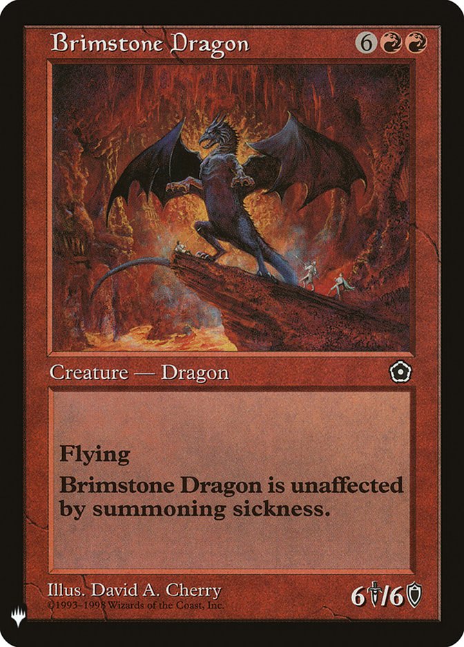 Brimstone Dragon [Mystery Booster] | Fandemonia Ltd