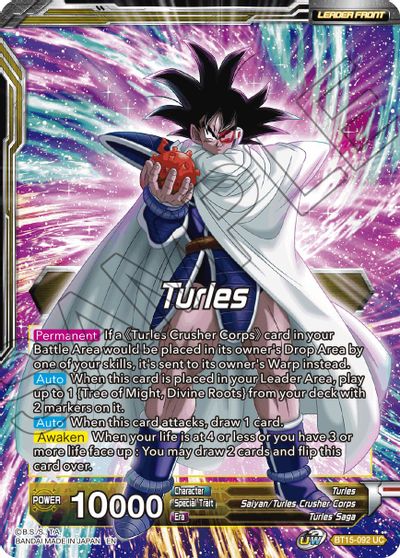 Turles // Turles, Accursed Power (BT15-092) [Saiyan Showdown] | Fandemonia Ltd