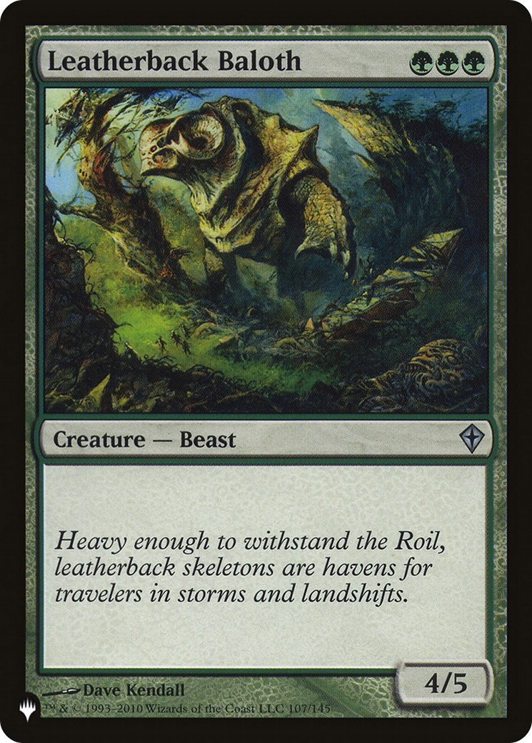 Leatherback Baloth [The List] | Fandemonia Ltd