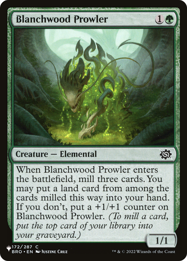 Blanchwood Prowler [The List] | Fandemonia Ltd
