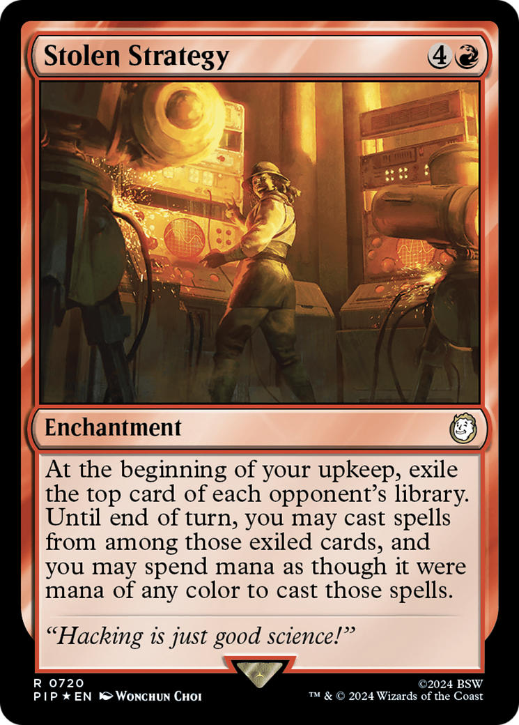 Stolen Strategy (Surge Foil) [Fallout] | Fandemonia Ltd