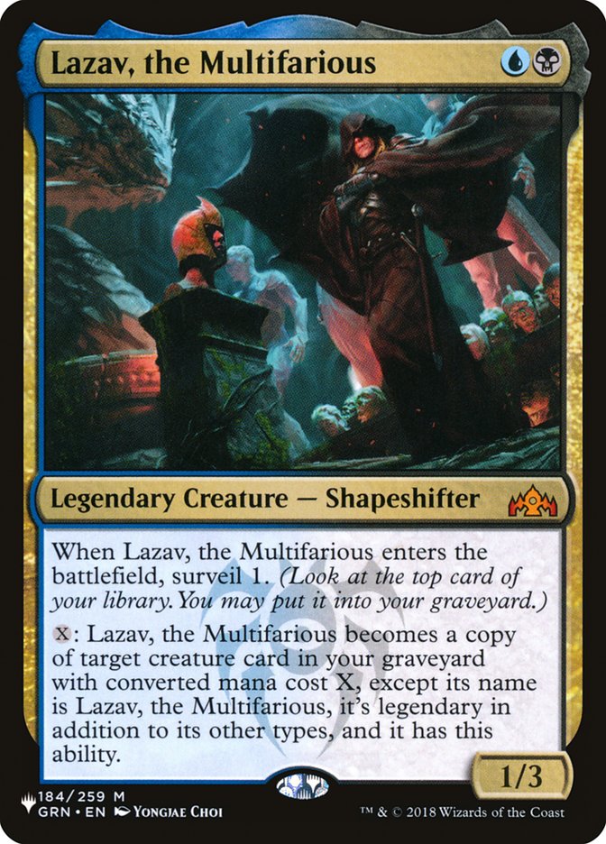 Lazav, the Multifarious [The List] | Fandemonia Ltd