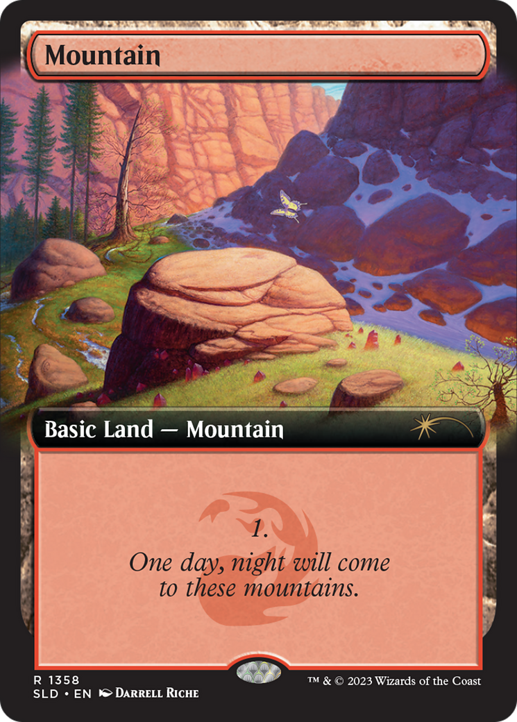 Mountain (1358) [Secret Lair Drop Series] | Fandemonia Ltd
