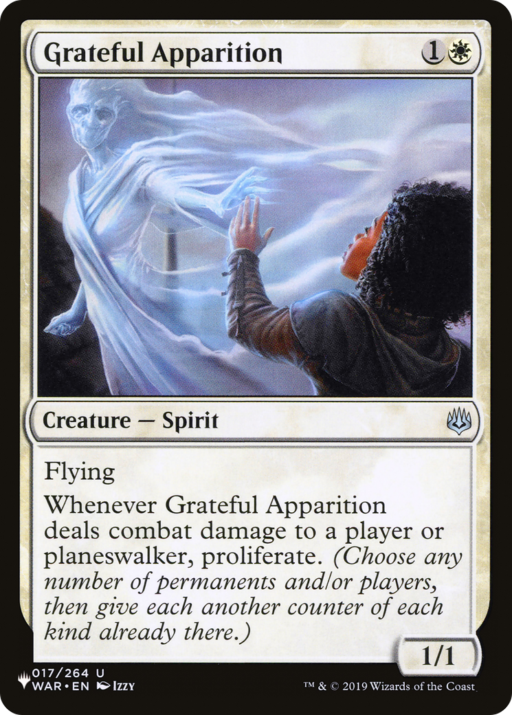 Grateful Apparition [The List] | Fandemonia Ltd