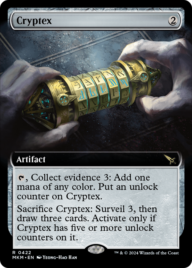 Cryptex (Extended Art) [Murders at Karlov Manor] | Fandemonia Ltd