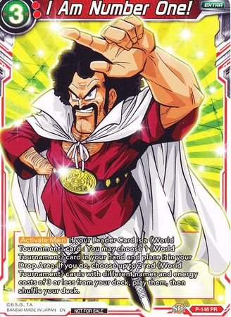 I Am Number One! (Power Booster: World Martial Arts Tournament) (P-146) [Promotion Cards] | Fandemonia Ltd