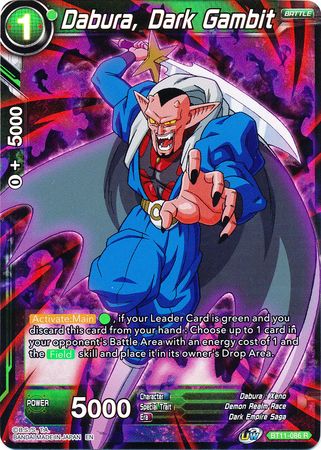 Dabura, Dark Gambit (BT11-086) [Vermilion Bloodline 2nd Edition] | Fandemonia Ltd