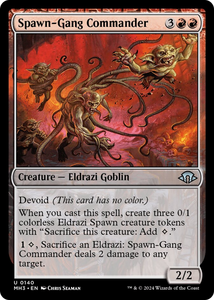 Spawn-Gang Commander [Modern Horizons 3] | Fandemonia Ltd