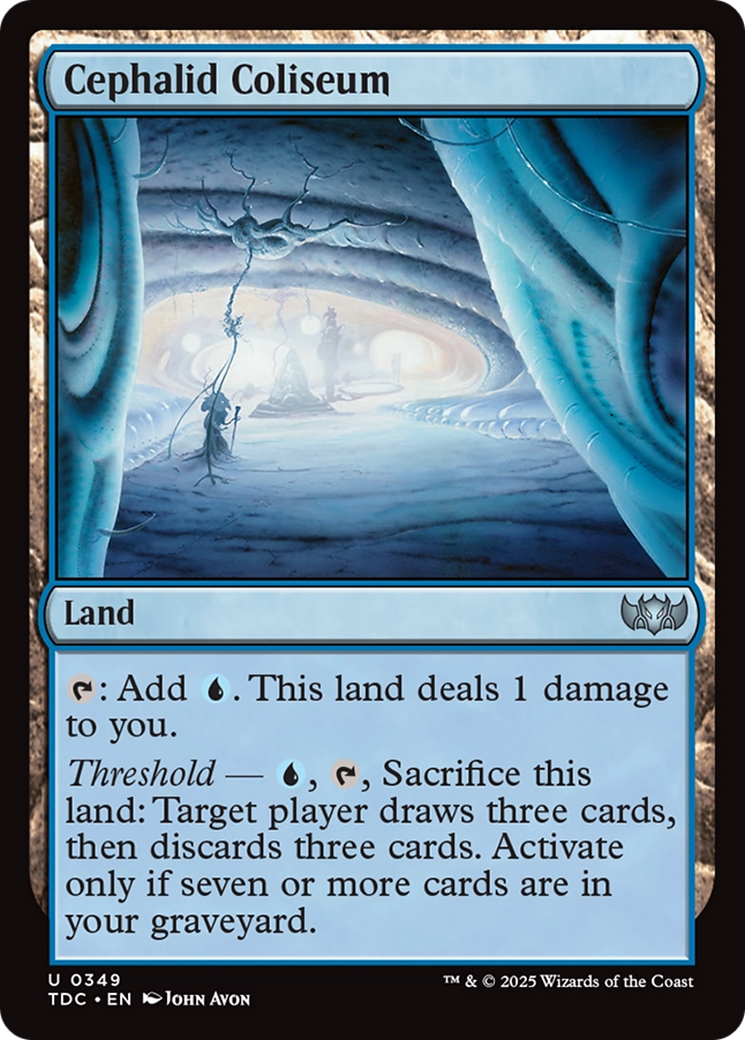 Cephalid Coliseum [Tarkir: Dragonstorm Commander] | Fandemonia Ltd