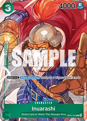 Inuarashi (Box Topper) [Romance Dawn] | Fandemonia Ltd