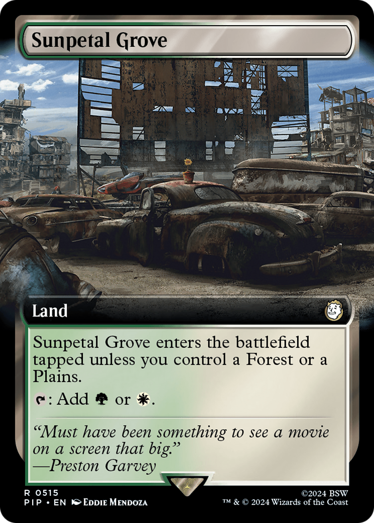 Sunpetal Grove (Extended Art) [Fallout] | Fandemonia Ltd