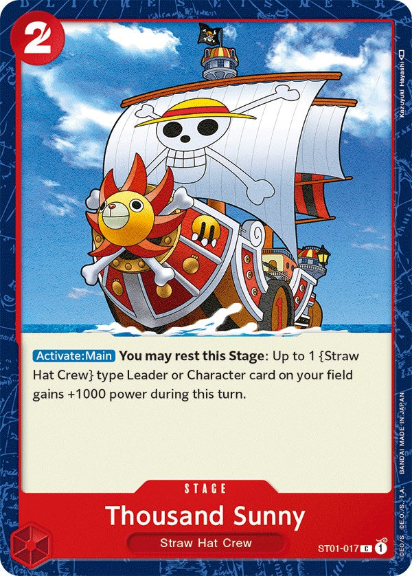 Thousand Sunny [Starter Deck: Straw Hat Crew] | Fandemonia Ltd