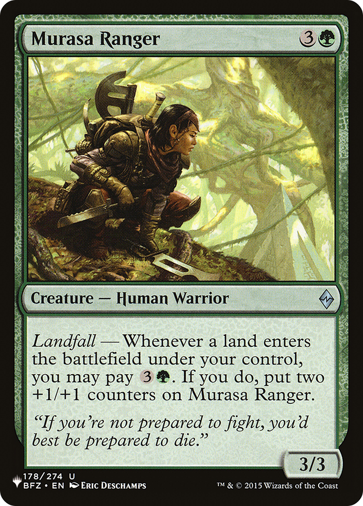 Murasa Ranger [The List] | Fandemonia Ltd